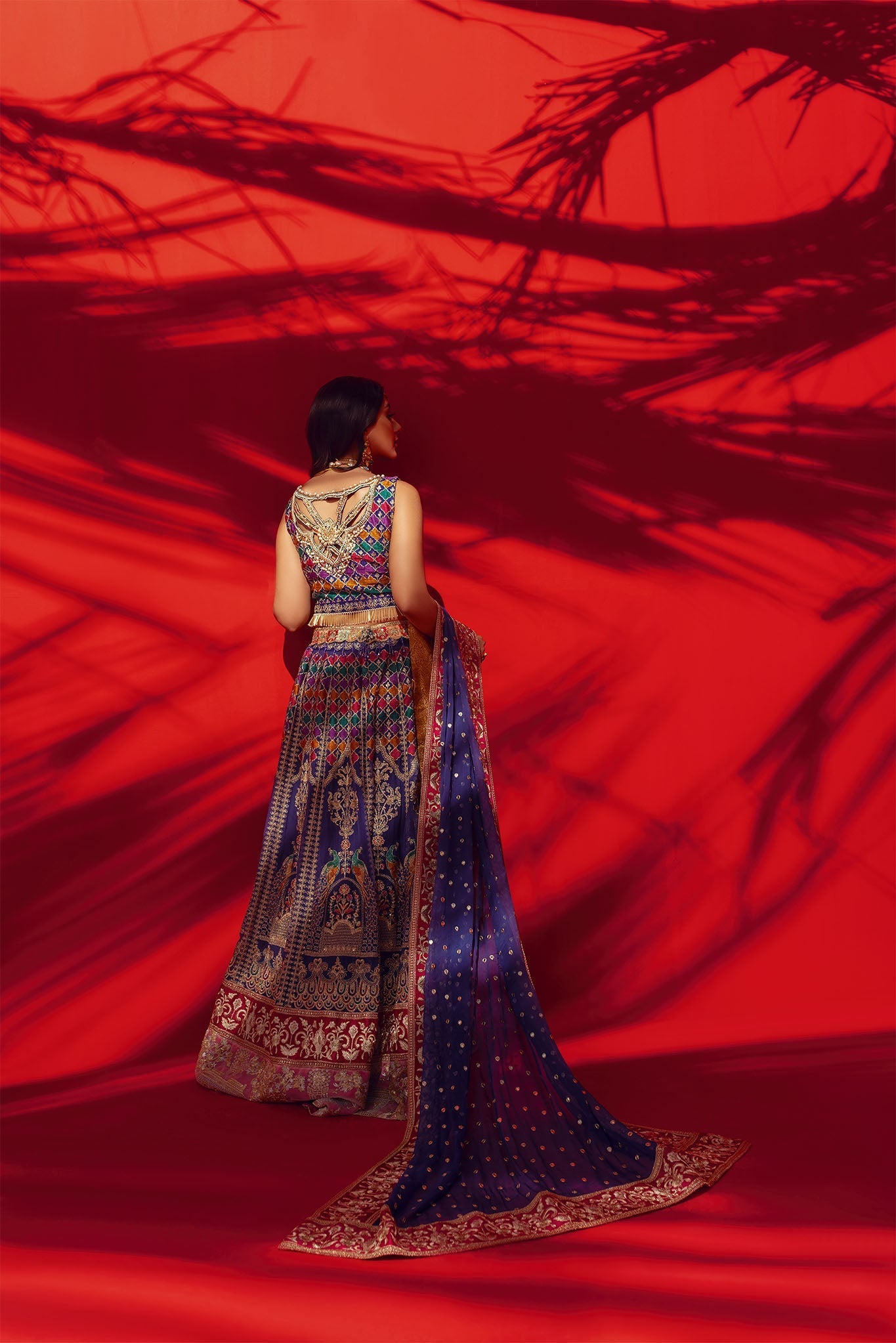 Bluebell Chiffon Lehnga Dress