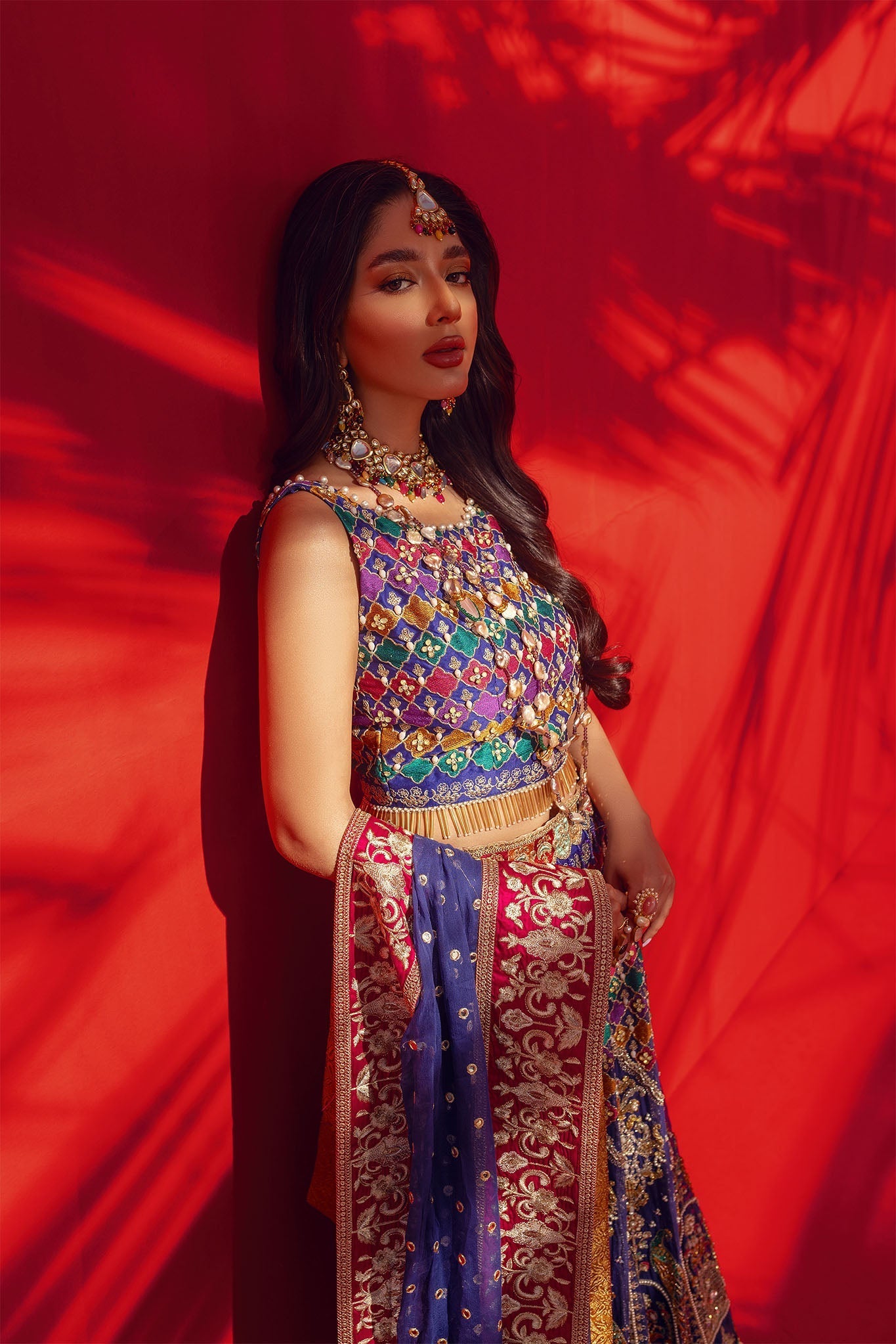 Bluebell Chiffon Lehnga Dress