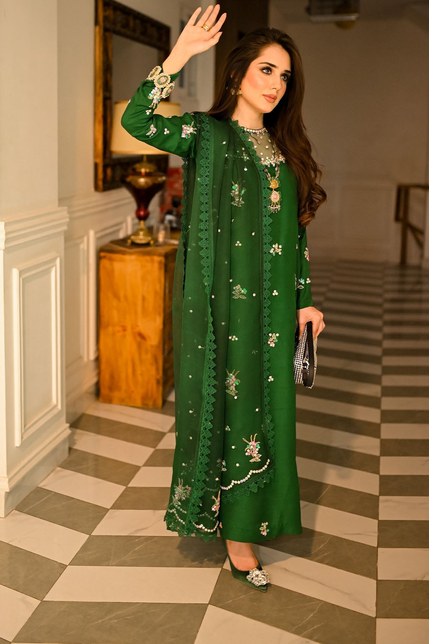 Gypsy Wanderlust Hand-Embroidered