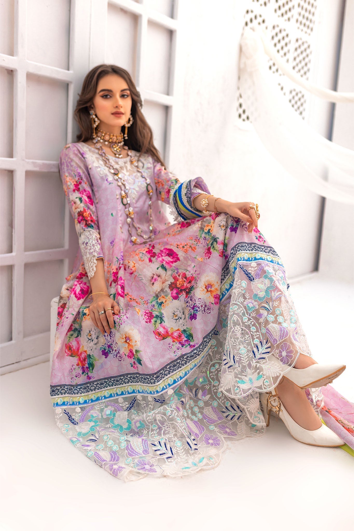 Adeline Pink Frock