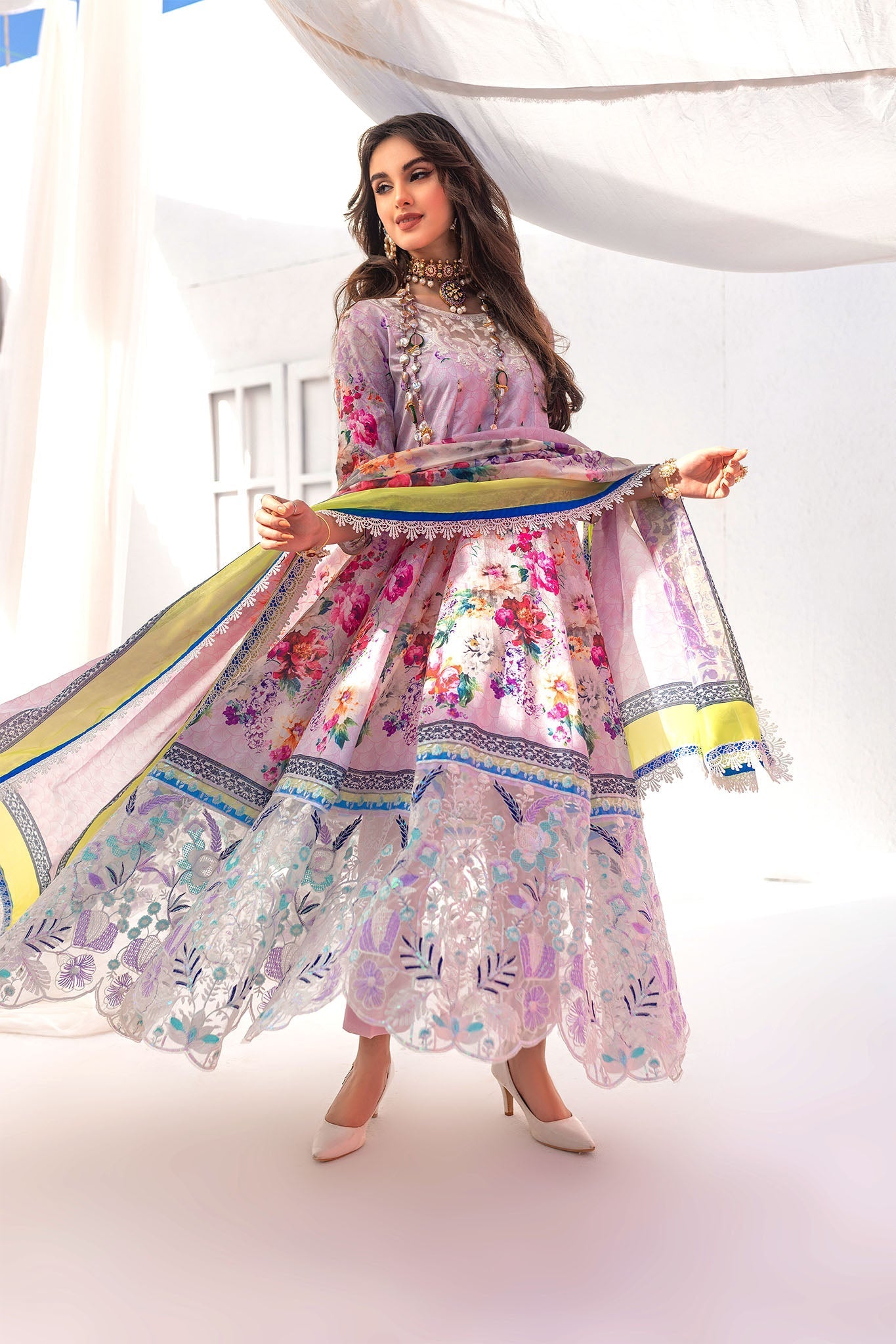 Adeline Pink Frock