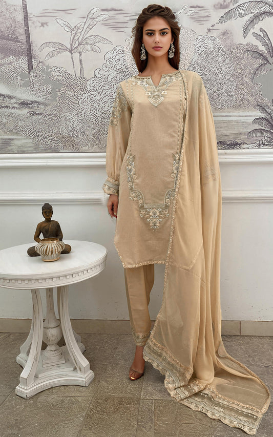 READY TO WEAR 3PC SUIT Design Code: 8966