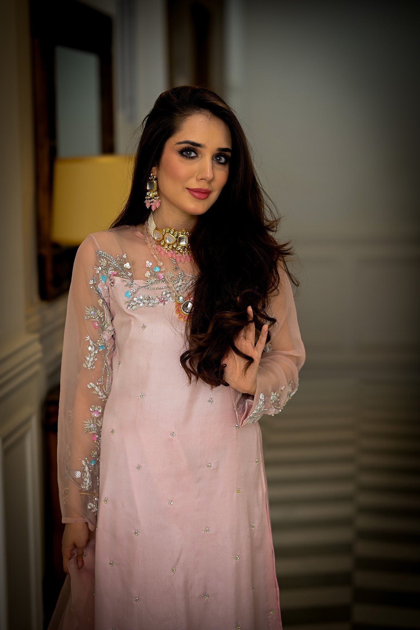 Desert Mirage Kora Dabka Dress