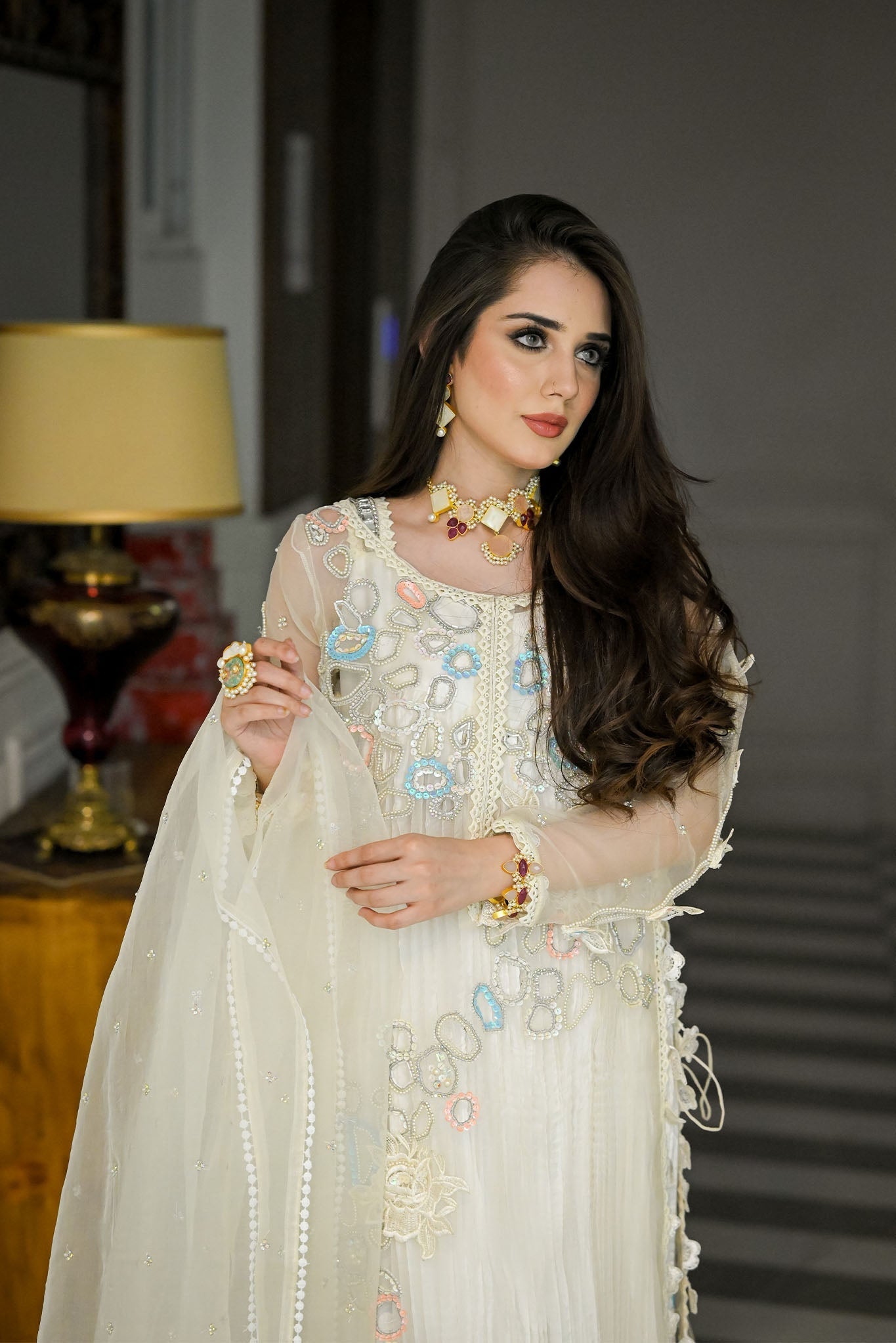 Mystic Magic Silk Crushed Maxi