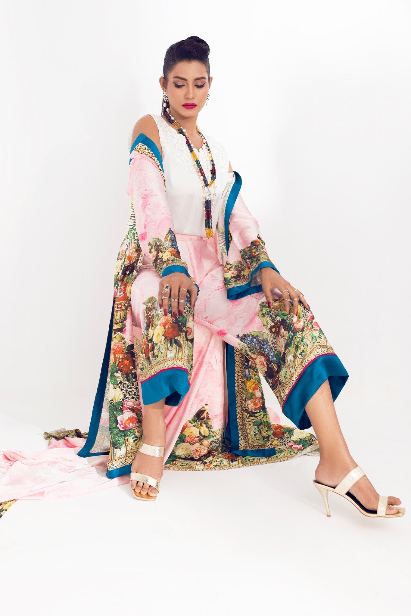 Paradise Front Open Gown Dress