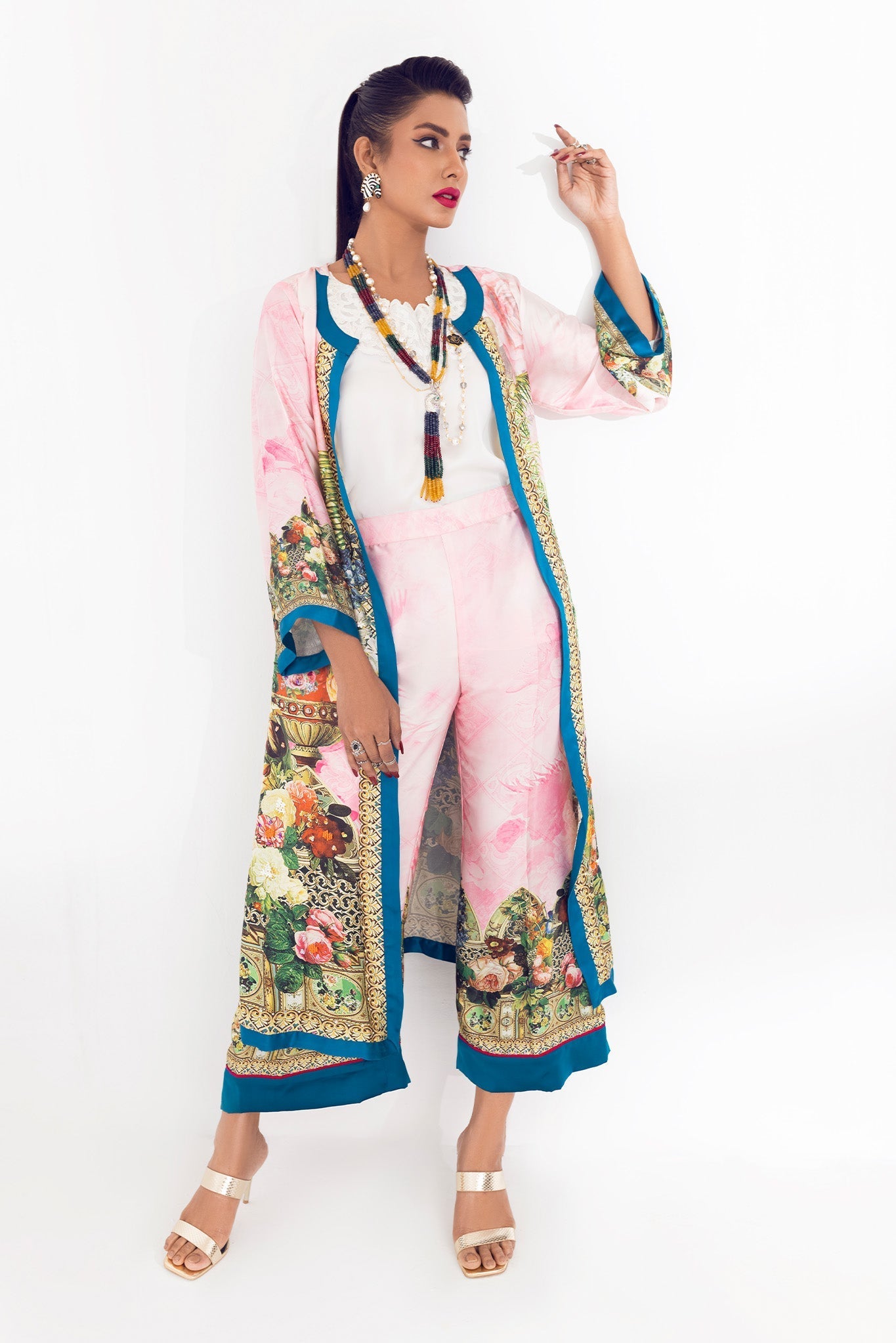 Paradise Front Open Gown Dress