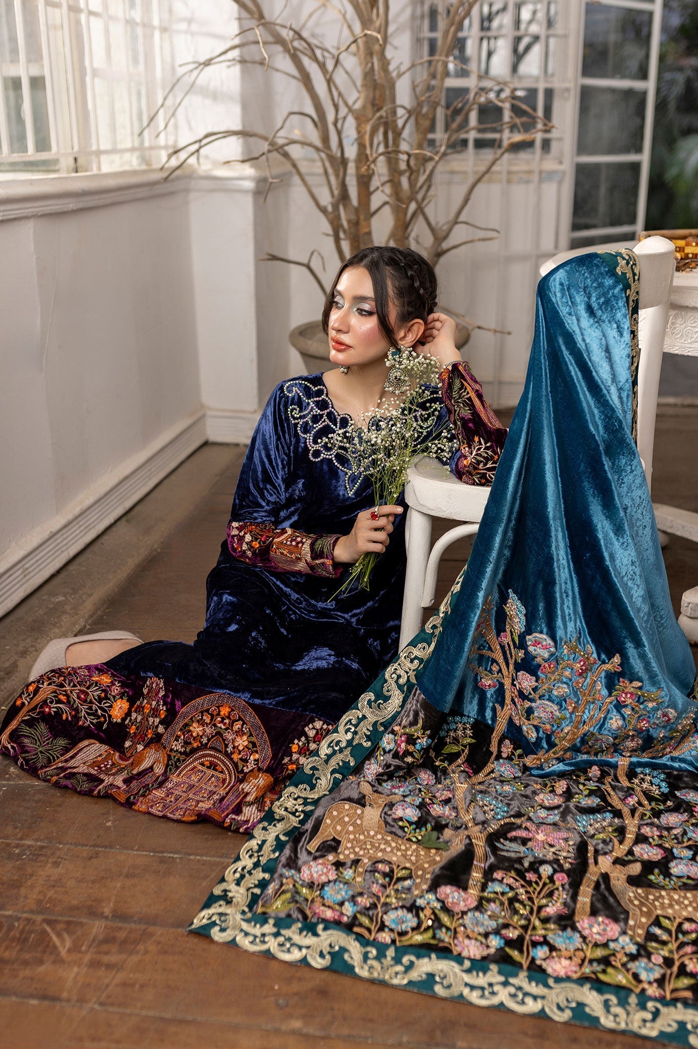 Rukh-e-Pari Shawl